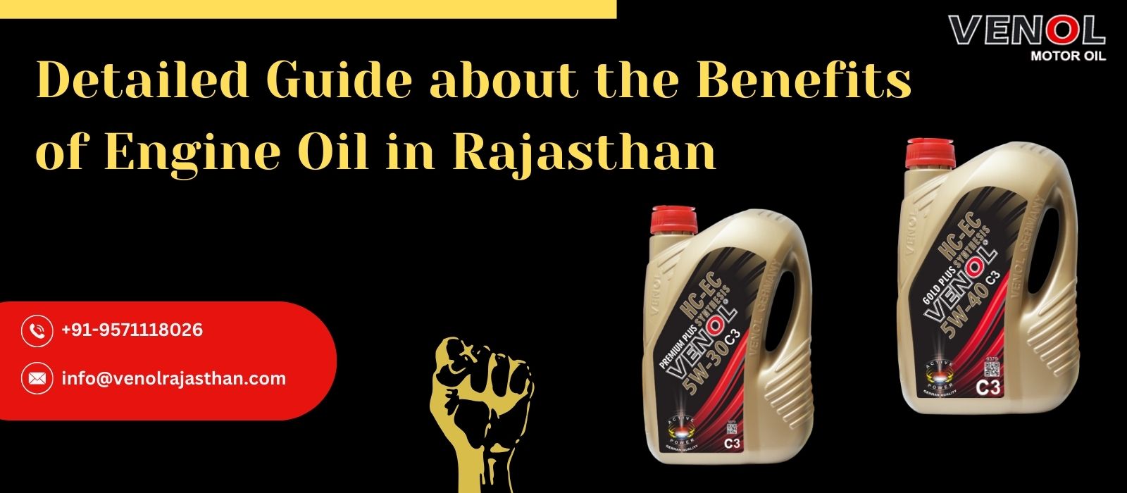 Detailed Guide about the Benefits of Engine Oil in Rajasthan